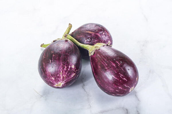 Brinjal Purple Round